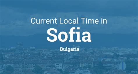 bulgaria time difference|time difference between bulgaria and sofia.